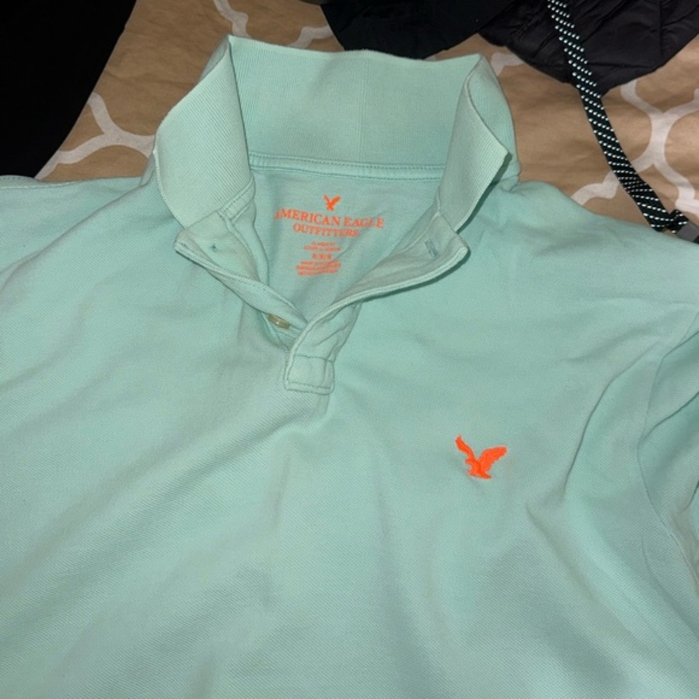 American Eagle Outfitters I Men's I Polo Shirt I Washed-finish I Classic Fit
